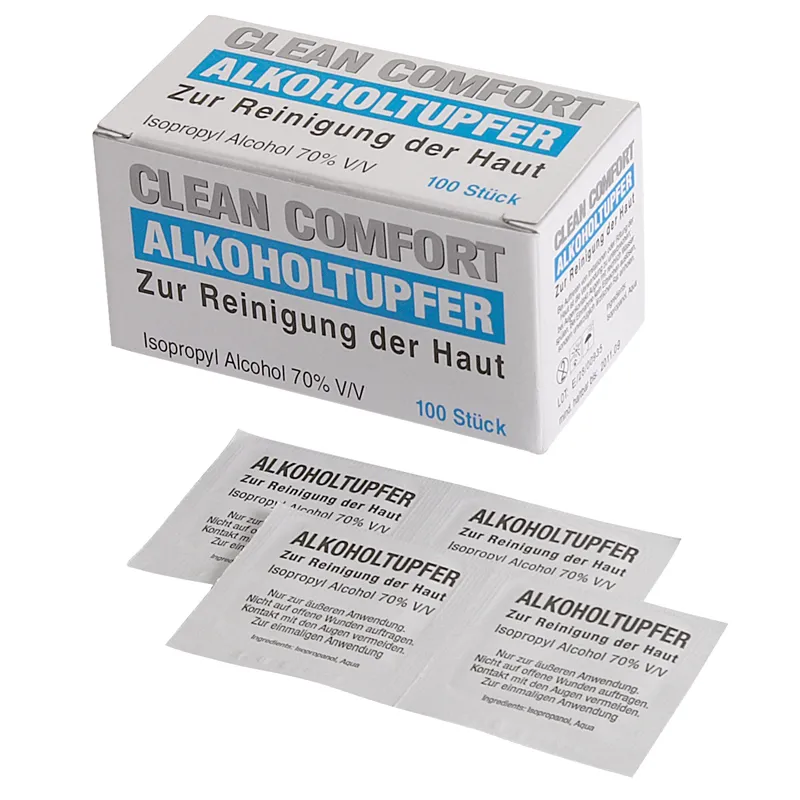 Clean Comfort Alkoholtupfer steril