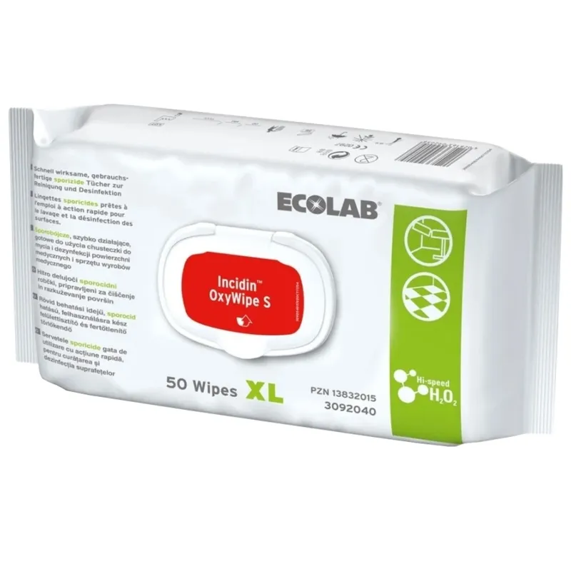 ECOLAB Incidin OxyWipe S XL Desinfektionstücher