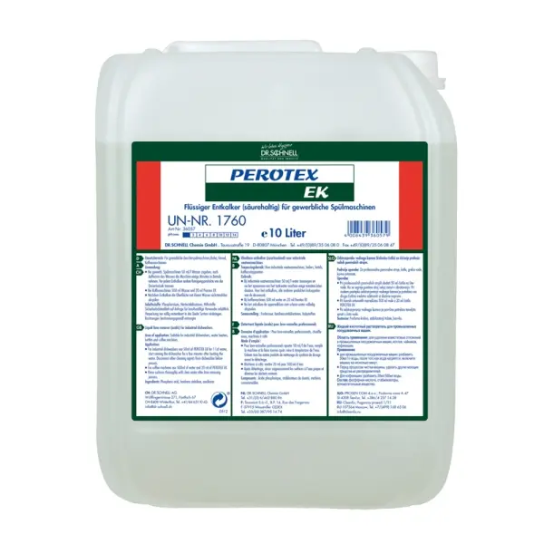Dr.Schnell Perotex EK Entkalker, flüssig 10 kg Kanister