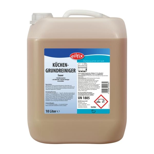 Eilfix Küchengrundreiniger sauer 10 l Kanister