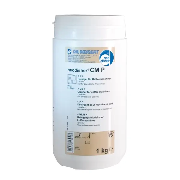 Dr.Weigert neodisher CM P Kaffeemaschinenreiniger Pulver 1 kg Dose