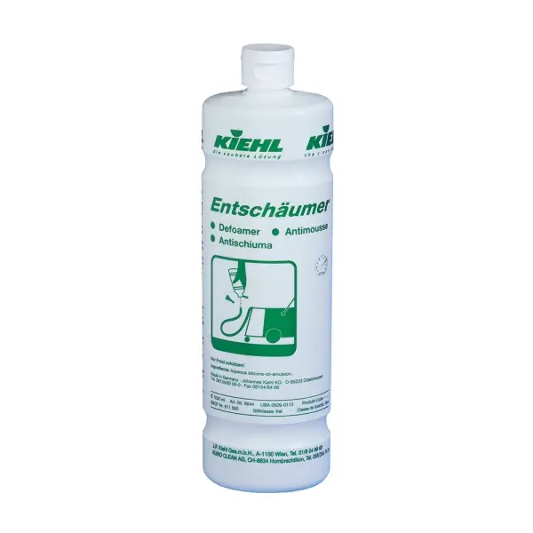 KIEHL Entschäumer zur Schaumreduzierung der Schmutzflotte 1 l Flasche