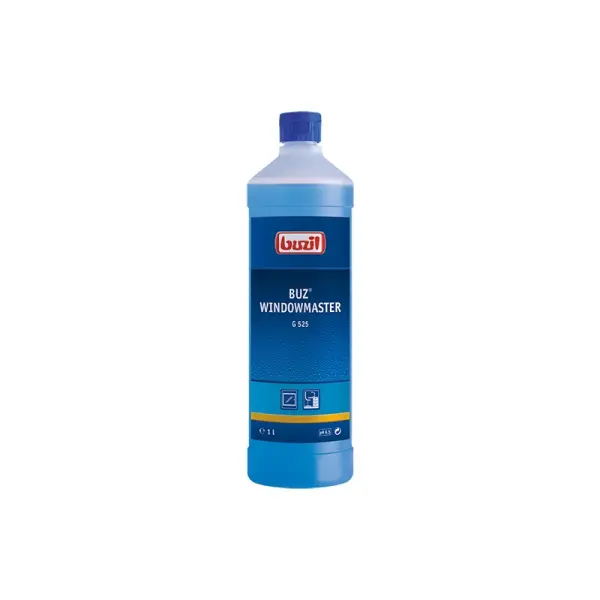 Buzil Buz® Windowmaster G 525 Glasreiniger Kozentrat 1 l Flasche