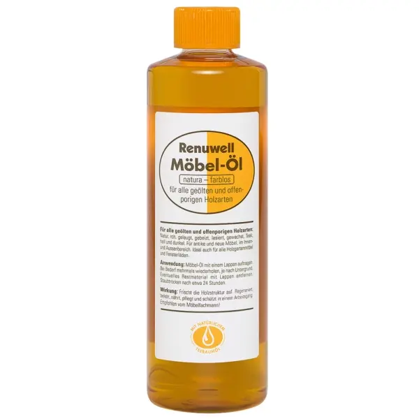 Renuwell Möbel-Öl Möbel-Auffrischung & -Pflege 500 ml Flasche