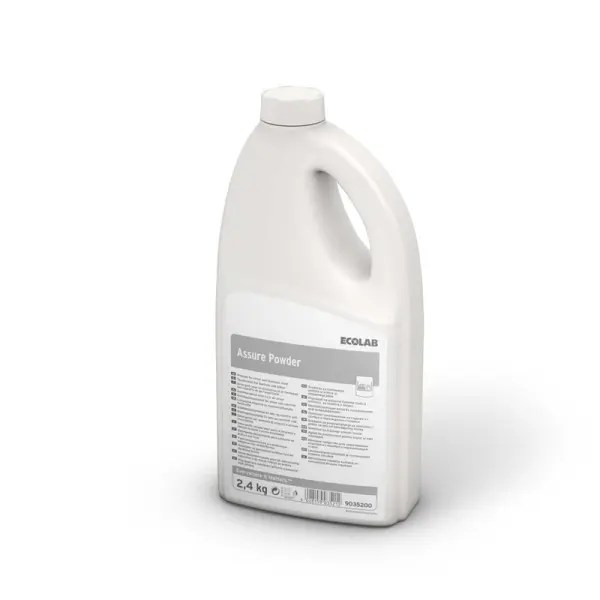 ECOLAB Assure Powder Bestecktauchmittel, Pulver 2,4 kg Flasche