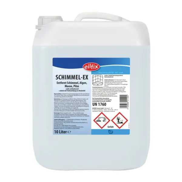 Eilfix Schimmel-EX Entfernt Schimmel, Algen, Moos 5 l Kanister