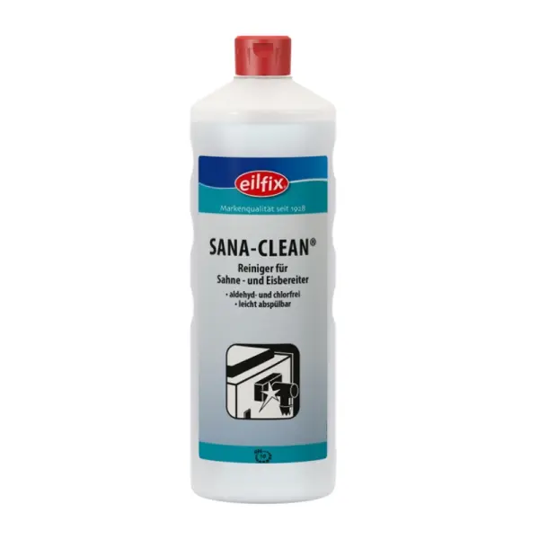 Eilfix Sana-Clean Sahnemaschinenreiniger Desinfektionsreiniger 1 l Flasche