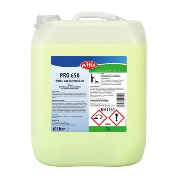 Eilfix Pro-650 Wachs- und Polymerlöser  5 l Kanister
