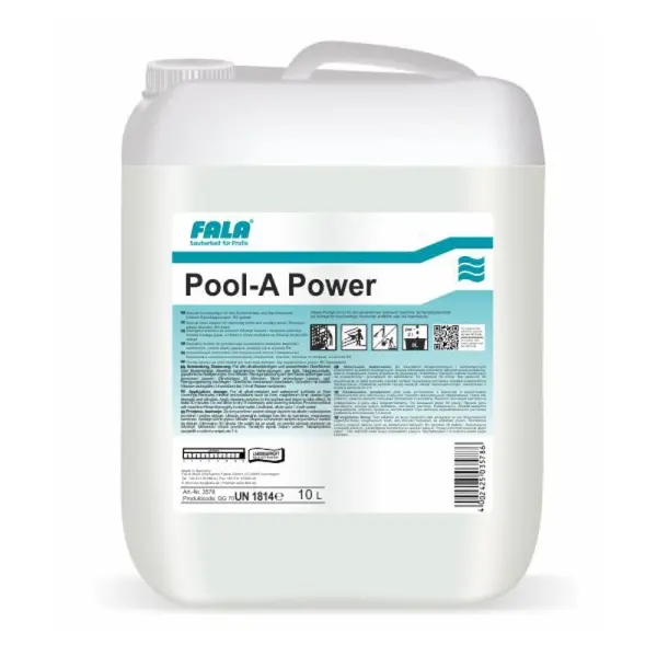 FALA Pool-A Power Grundreiniger für Schwimmbad-/Sanitärbereich, hochalkalisch 10 l Kanister