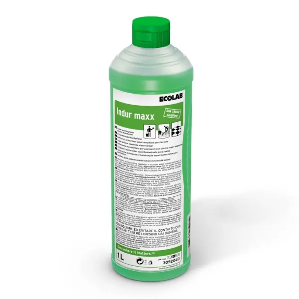 ECOLAB Indur Maxx Wischpflege 1 l Flasche