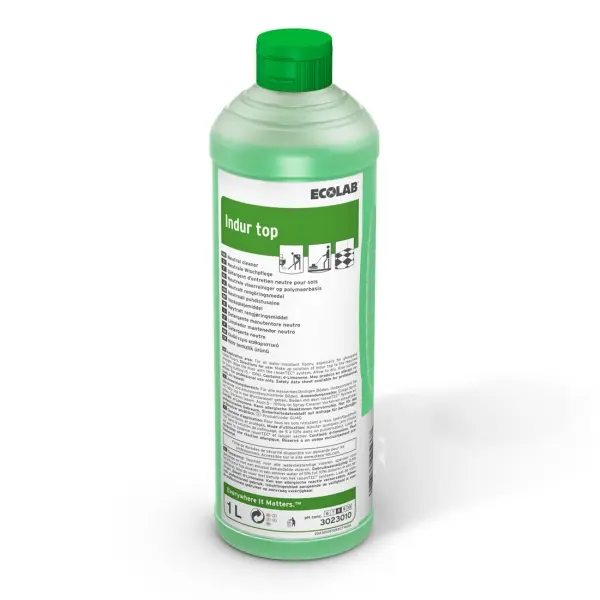 ECOLAB Indur Top Wischpflege 1 l Flasche