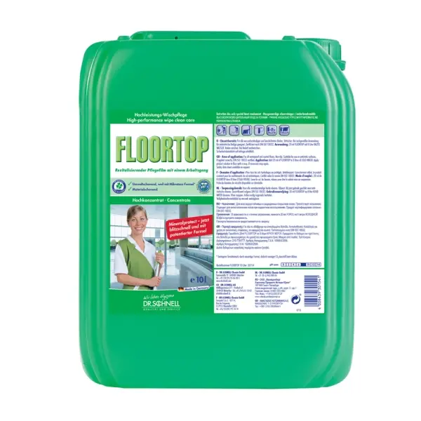 Dr.Schnell FLOORTOP Hochleistungswischpflege 10 l Kanister