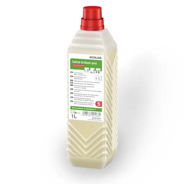 ECOLAB Satiné brillant plus Seifenreiniger 1 l Flasche