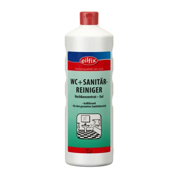 Eilfix WC- und Sanitärreiniger grün Sanitärunterhaltsreiniger 1 l Flasche