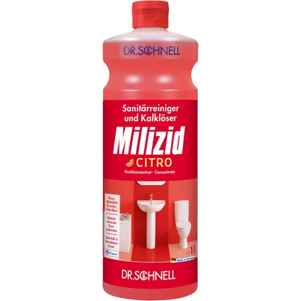 Dr.Schnell Milizid Citro Sanitärreiniger 1 l Flasche