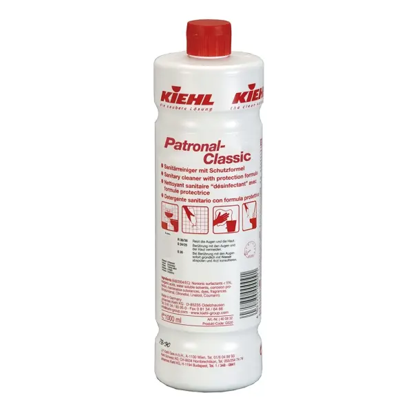 KIEHL Patronal-Classic Sanitärreiniger mit Schutzformel 1 l Flasche