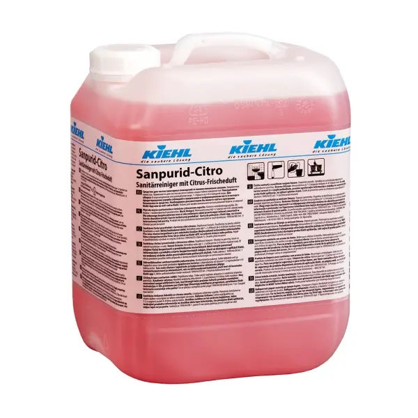 Kiehl Sanpurid-Citro Sanitärreiniger mit Citrus-Frischeduft 10 l Kanister