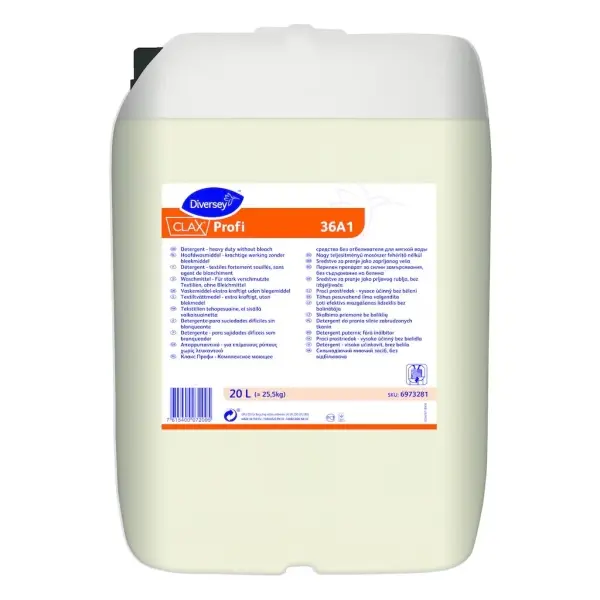 Diversey Clax Profi 3 AL1 Alleinwaschmittel für weiches Wasser 20 l Kanister