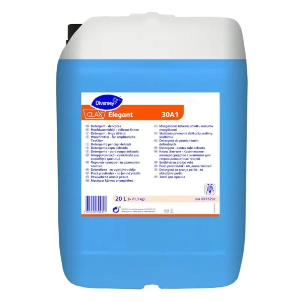 Diversey Clax Elegant 30A1 Flüssigwaschmittel für empfindliches Gewebe 20 l Kanister