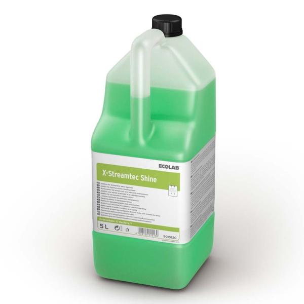 ECOLAB X-Streamtec Shine Reinigungsverstärker für Bandspülmaschinen 5 l Kanister