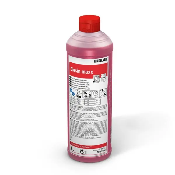 ECOLAB Diesin Maxx Desinfektionreiniger sauer 1 l Flasche