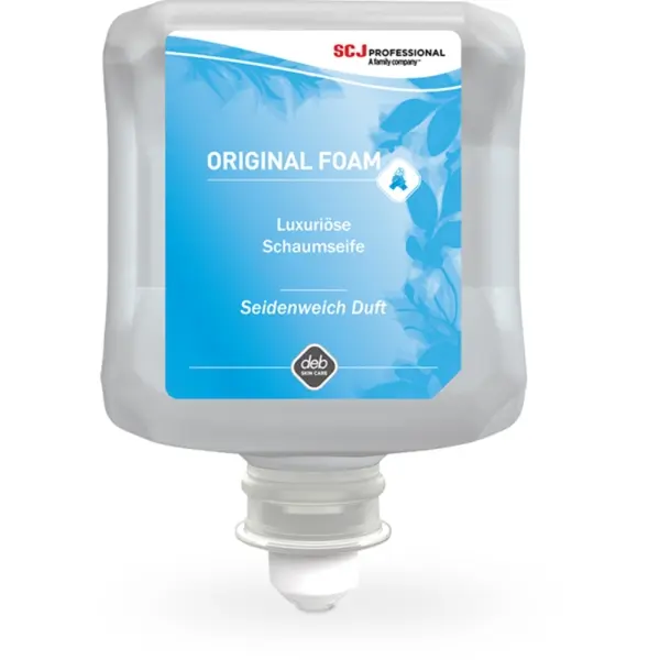 SC Johnson ORIGINAL FOAM Parfümierte. farbstofffreie Schaumseife 1 l Kartusche