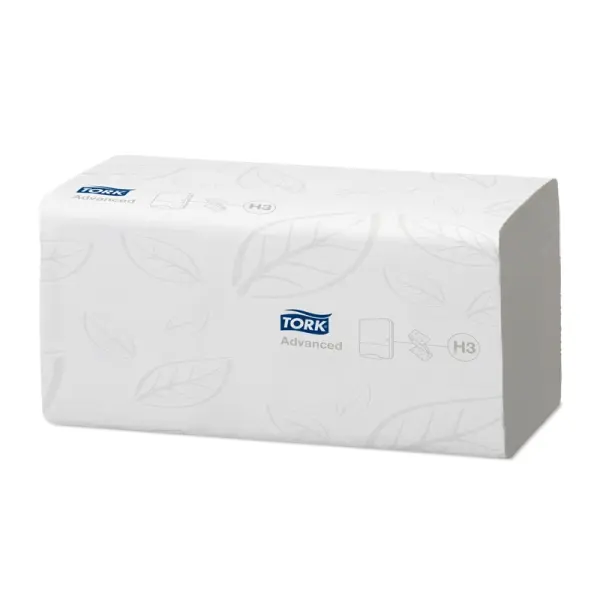 TORK Advanced ZZ Handtuch 2 lagig weiß 1 Karton = 3750 Blatt