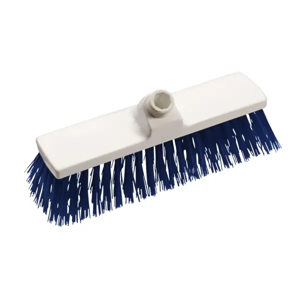 Haug Besen PP ungeschlitzt, hart 30 cm blau