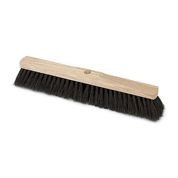 Power Stick Saalbesen Arenga 60 Cm – Robuster Flachholz-Besen Mit Naturborsten Für Werkstatt, Halle & Außenbereich