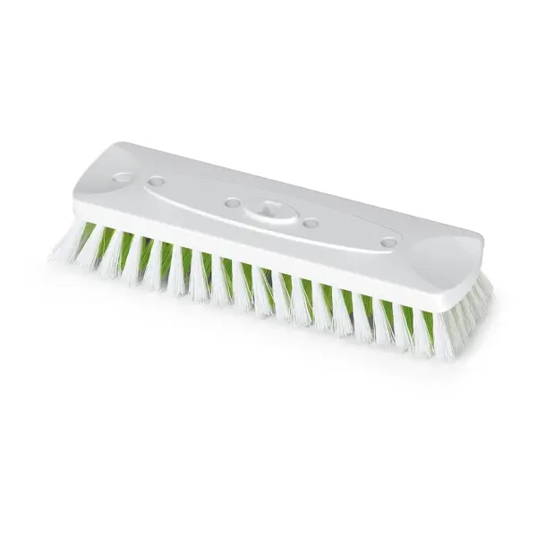 BECOnnect Großflächenschrubber / wischer PP weiß mit X- Borsten 23 cm