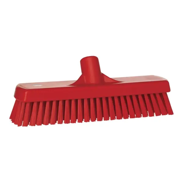 Vikan Wand- und Bodenschrubber 30,5 cm harte Borsten rot