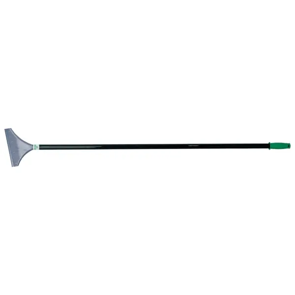 UNGER Bodenschaber für schwere Arbeiten mit Stahlstiel 150 cm, 20 cm Klinge