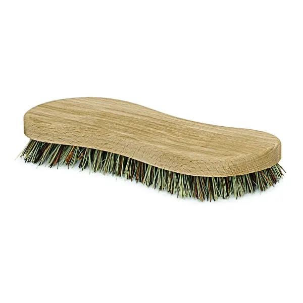Scheuerbürste S-Form Union Holz roh ohne Bart  20 cm