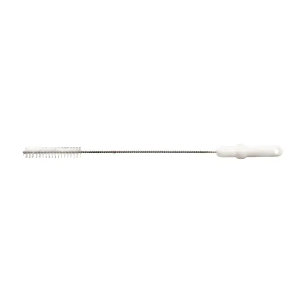 Haug Rohrbürste mit V2A Edelstahldraht hart Ø 20 mm, Länge 50 cm weiß