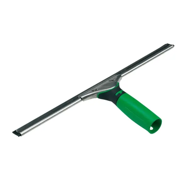 UNGER ErgoTec® Fensterwischer komplett mit S-Schiene, hartes Wischergummi 25 cm