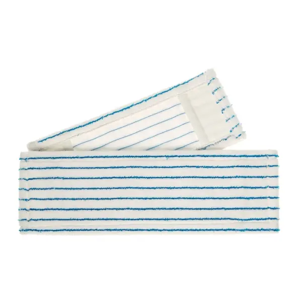 meiko Micro - Borstenmop weiß / blau 40 cm