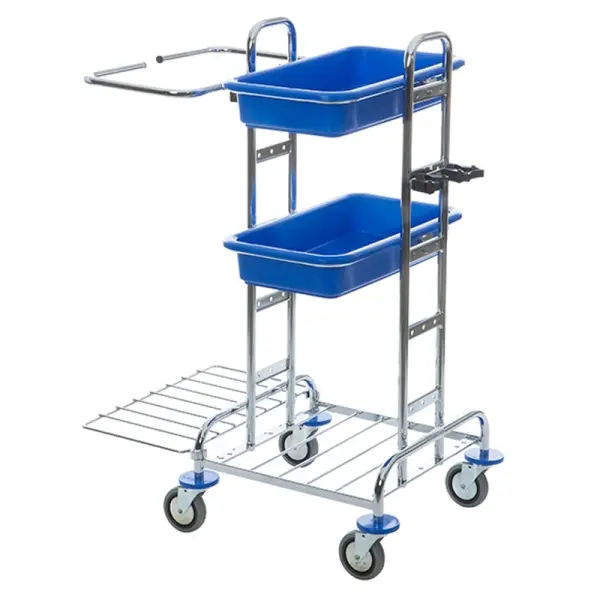 VERMOP Variant AS Reinigungswagen verchromt 