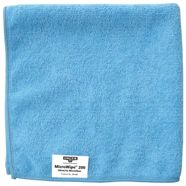 UNGER SmartColor MicroWipe 200 Microfasertuch 40 x 40 cm blau