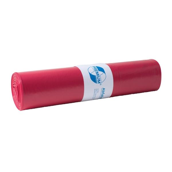Bild 0 DEISS PREMIUM Abfallsack 120 l 70 my rot