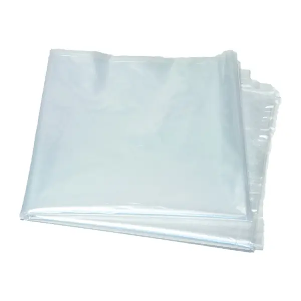 DEISS Abfallsack 2500 l, 100 my, transparent 1240 + 840 x 2500 mm, LDPE 1 Karton = 20 Stück