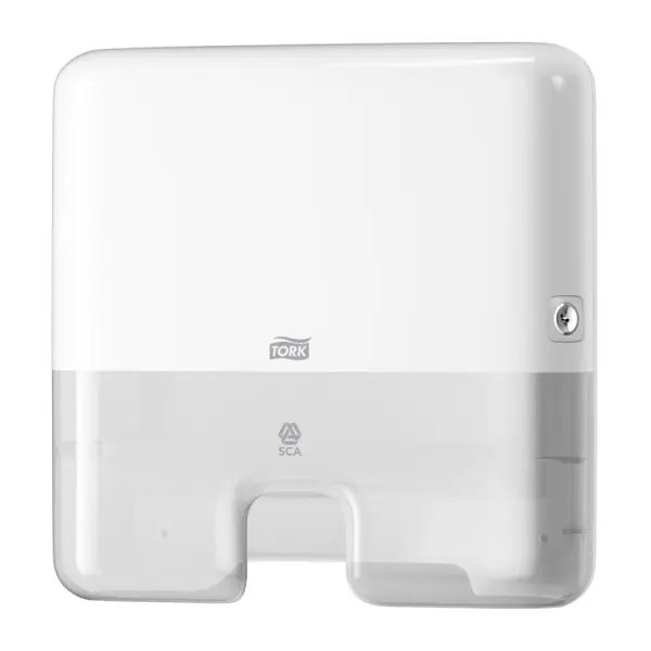 TORK Xpress® Mini Spender für Multifold Handtücher weiß Kunststoff 
