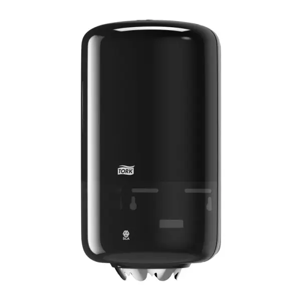 TORK Elevation Wischtuchspender schwarz Kunststoff Mini Innenabrollung 