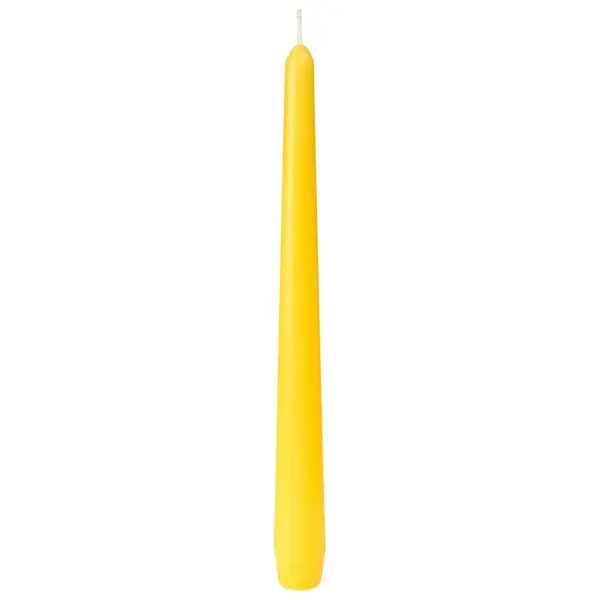 Duni Leuchterkerzen 250 x 22 mm, gelb 1 Karton = 2 x 50 Stück