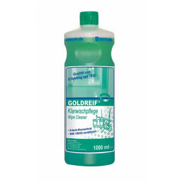 Dreiturm GOLDREIF Klarwischpflege 5-fach HOCHKONZENTRAT 1 l Flasche