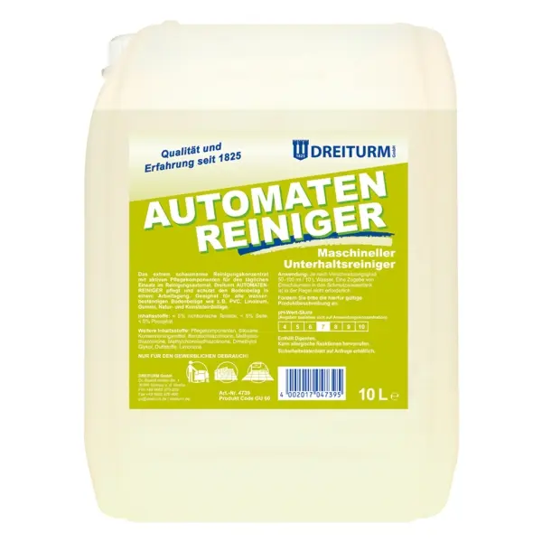 Dreiturm Automatenreiniger  10 l Kanister