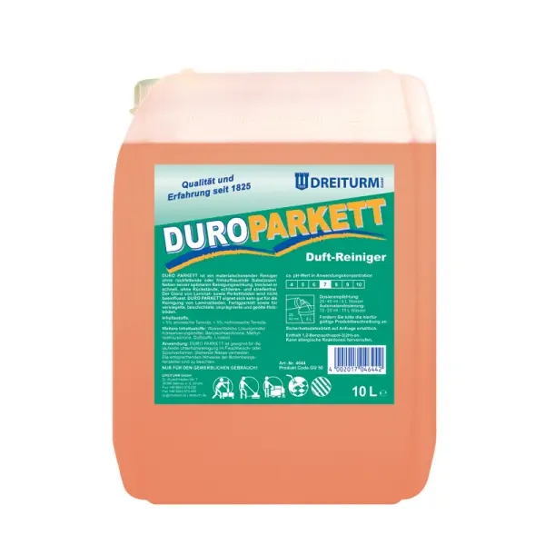 Dreiturm DURO PARKETT Reiniger für Parkett und Laminat 10 l Kanister