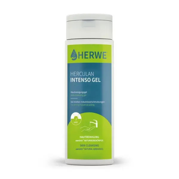 HERWE Herculan Intenso Gel Hochleistungshandreiniger 250 ml Flasche