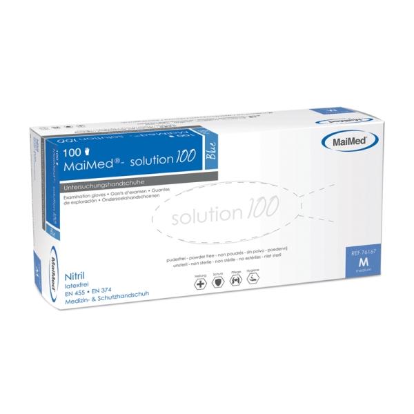 Bild 0 MaiMed-solution 100 blue Einmalhandschuhe