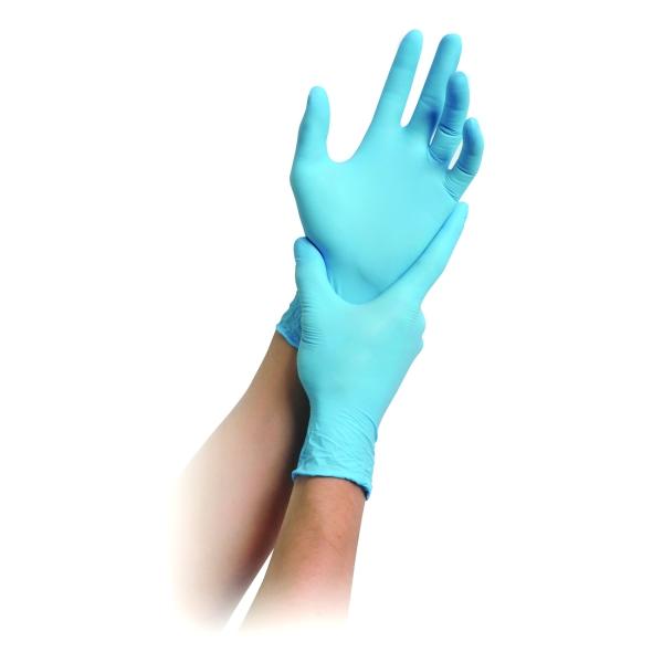Bild 1 MaiMed-solution 100 blue Einmalhandschuhe