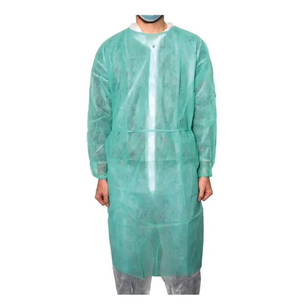 MaiMed Coat Protect Schutzkittel 120 x 140 cm  Vlies grün 1 Pack = 10 Stück